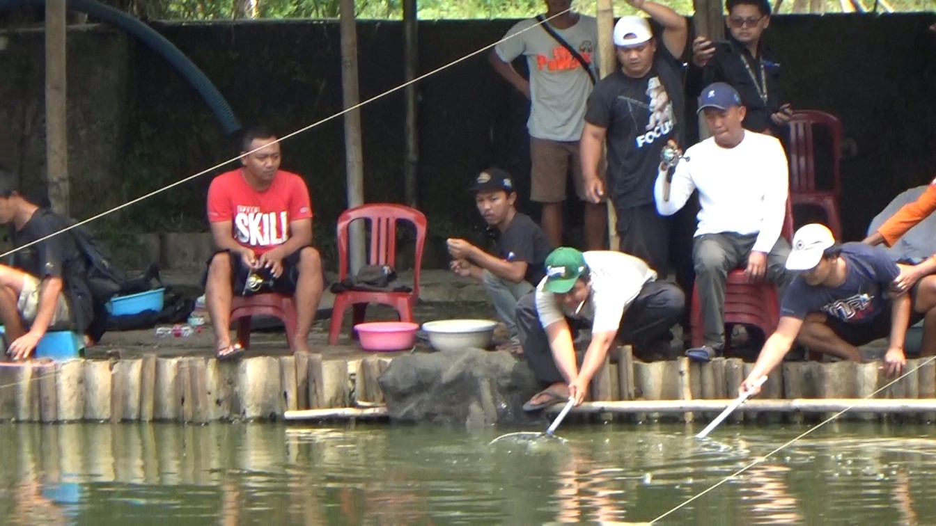 Setting alat pancing Joki Bekas