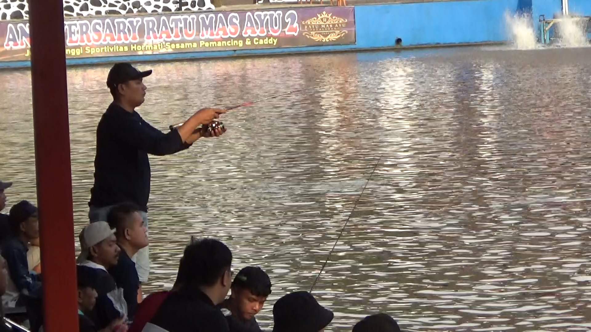 Suasana pertandingan Tiket Executive