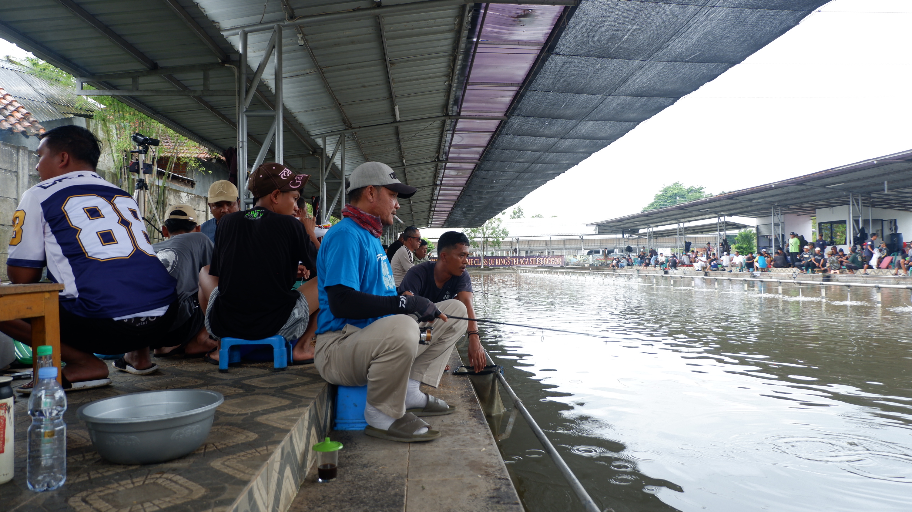 Pemancingan Telaga Silet saat event Class of King Angler